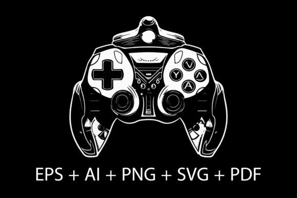 Download Joystick Gamepad with Vector Icon - Premium Bundle